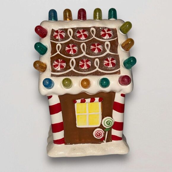 Hallmark Gumdrop Gingerbread House 2008 Light and Musical - WORKS - Picture 4 of 14